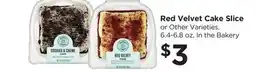 Food 4 Less Red Velvet Cake Slice offer
