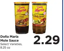 Food 4 Less Doña María Mole Sauce offer
