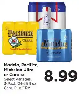 Food 4 Less Modelo, Pacifico, Michelob Ultra or Corona offer