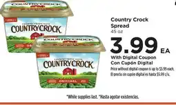 Food 4 Less Country Crock Spread offer