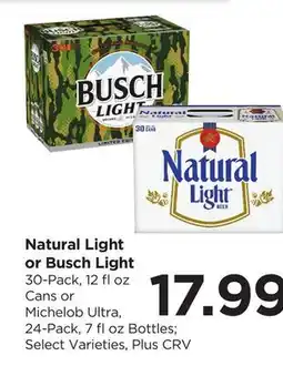 Food 4 Less Natural Light or Busch Light offer