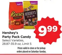 Food 4 Less Hershey's Party Pack Candy offer