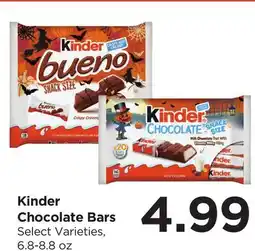 Food 4 Less Kinder Chocolate Bars offer