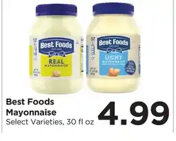 Food 4 Less Best Foods Mayonnaise offer