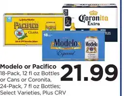 Food 4 Less Modelo or Pacifico offer