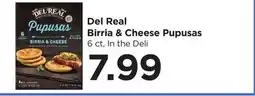 Food 4 Less Del Real Birria & Cheese Pupusas offer