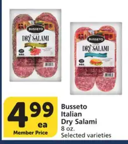 Albertsons Busseto Italian Dry Salami offer
