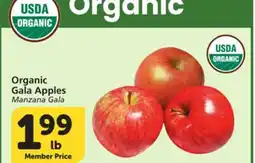 Albertsons Organic Gala Apples offer