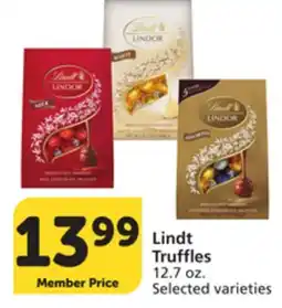 Albertsons Lindt Truffles offer