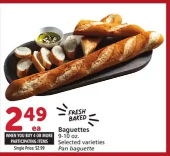 Albertsons Baguettes offer