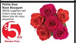 Albertsons Petite Duo Rose Bouquet offer