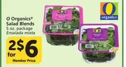 Albertsons O Organics Salad Blends offer