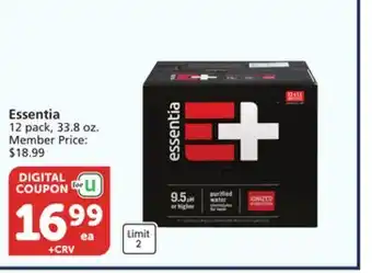 Albertsons Essentia offer