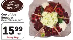 Albertsons Cup of Joe Bouquet offer