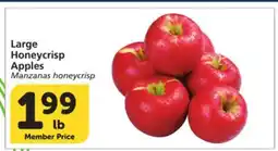 Albertsons Large Honeycrisp Apples offer