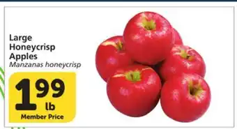 Albertsons Large Honeycrisp Apples offer