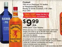 Ralphs Fireball offer
