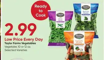 Stater Bros Taylor Farms Vegetables offer