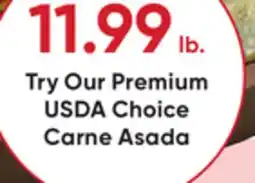 Stater Bros Try Our Premium USDA Choice Carne Asada offer