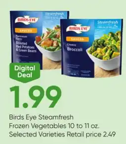 Stater Bros Birds Eye Steamfresh Frozen Vegetables offer
