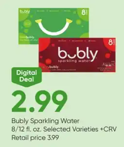 Stater Bros Bubly Sparkling Water offer