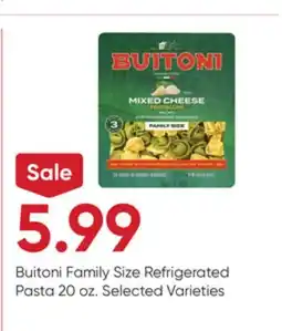 Stater Bros Buitoni Family Size Refrigerated Pasta offer