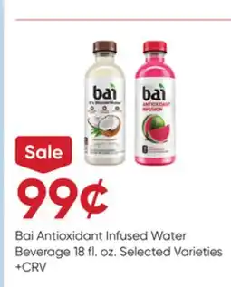 Stater Bros Bai Antioxidant Infused Water Beverage offer