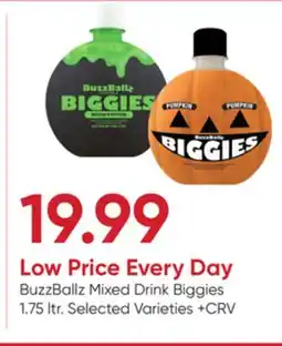 Stater Bros BuzzBallz Mixed Drink Biggies offer