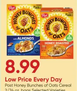 Stater Bros Post Honey Bunches of Oats Cereal offer