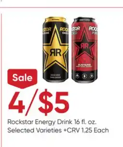 Stater Bros Rockstar Energy Drink offer