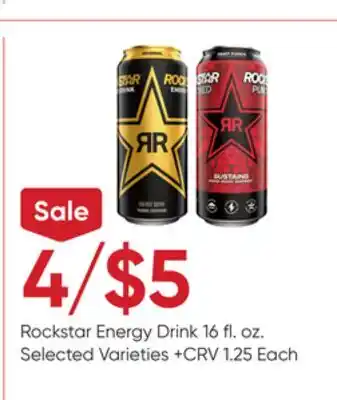 Stater Bros Rockstar Energy Drink offer
