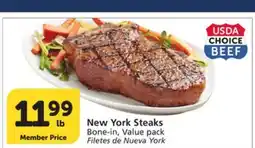 Vons New York Steaks offer