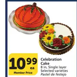 Vons Celebration Cake offer