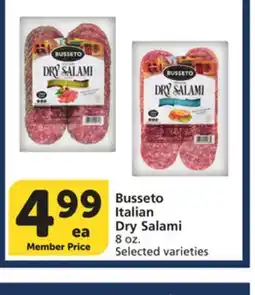 Vons Busseto Italian Dry Salami offer
