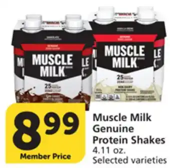 Vons Muscle Milk Genuine Protein Shakes offer