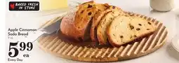 Pavilions Apple Cinnamon Soda Bread offer