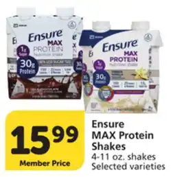 Pavilions Ensure MAX Protein Shakes offer