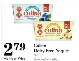Pavilions Culina Dairy Free Yogurt offer