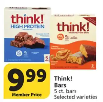 Pavilions Think! Bars offer