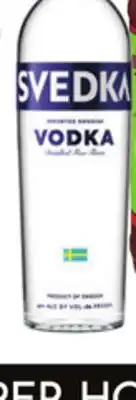 Pavilions Svedka Vodka offer