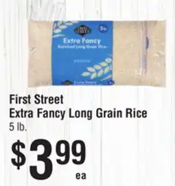 Smart & Final First Street Extra Fancy Long Grain Rice offer
