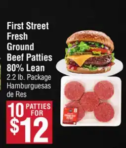 Smart & Final First Street Fresh Ground Beef Patties offer