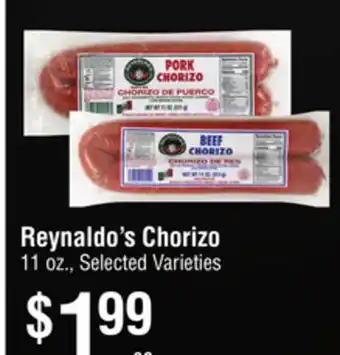 Smart & Final Reynaldo's Chorizo offer