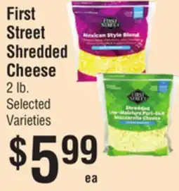 Smart & Final First Street Shredded Cheese offer