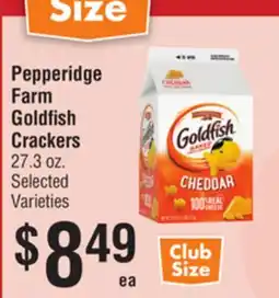Smart & Final Pepperidge Farm Goldfish Crackers offer