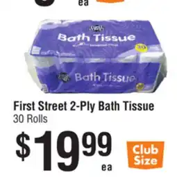 Smart & Final First Street 2-Ply Bath Tissue offer