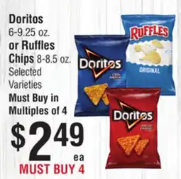 Smart & Final Doritos or Ruffles Chips offer