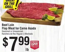 Smart & Final Beef Loin Flap Meat for Carne Asada offer