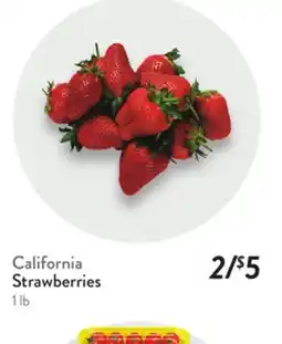 Fresh Thyme California Strawberries offer
