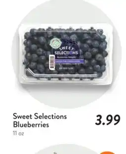 Fresh Thyme Sweet Selections Blueberries offer
